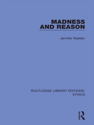 cover image of Madness and Reason